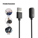 USB Charging Cable Smart Watch Chargers for OPPO Watch Free OWW206 (Black)
