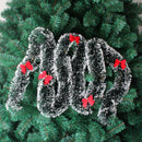 12pcs Christmas Tree Butterfly Bow Ties Wreath Garland Bowknot Decor (Red) Newly