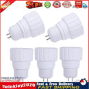 5pcs Heat Resistant MR16 to GU10 Base Lamp Holder Socket Converter Adapter Newly