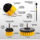 Extension Rod Cleaning Polishing Pad Drill Brush Polishing Tool Scouring Pads