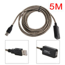 USB 2.0 Male To Female Extension Line Cable High Speed Wire Data Adapter