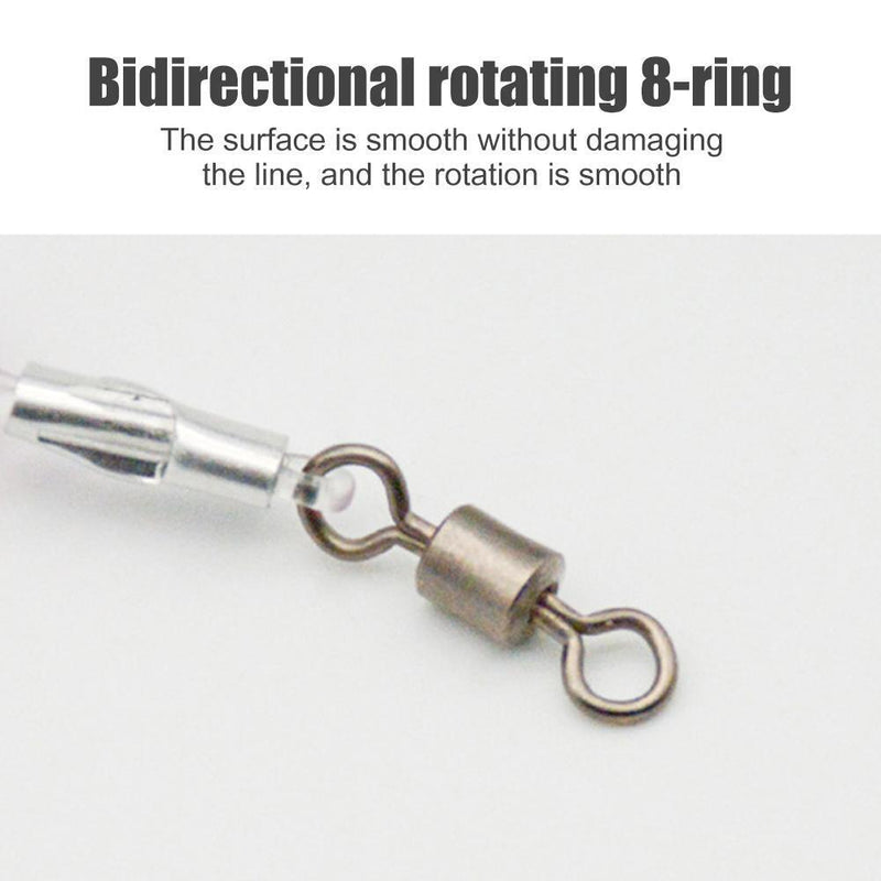 Double Row Fishing Cuttlefish Hook Carbon Steel Squid Hook Tackle (Luminous
