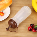 340ml Plastic Squeeze Bottle Sauce Vinegar Ketchup Condiment Dispenser (A)