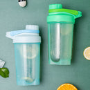 500ML Water Shaker Cup Outdoor Travel Sports Water Bottle Drinkware (Blue) Newly