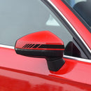 100x150mm Car Rearview Mirror Rainproof Films+Reflective Styling Decals Sti