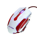 ALLOYSEED K1015 USB Wired Gaming Mouse Fast Transmission 7 Buttons (Red)