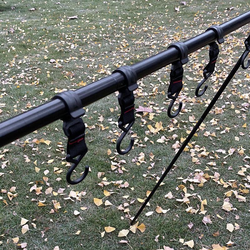 Hanging Rack Outdoor Camp Clothes Sundry Storage Hanger Triangle Shelf (S) Newly