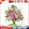 DIY Part Special Shape Diamond Painting Kit 5D Colorful tree Drawing