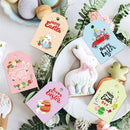 Party Supplies Easter Paper Tag Hang Tags Easter Eggs Labels Gift Wrapping