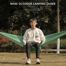 Outdoors Portable Camping Parachute Hammock Swing Chair for Backpacking Tra