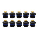 10Pcs 1/2 Inch Thread Plastic Lawn Watering Sprinkler Garden Sprayers Nozzles
