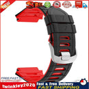 Silicone Strap Bracelet Watch Band for Garmin Forerunner 920XT (Black Red) Newly