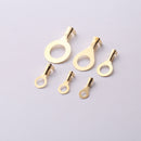 M3/M4/M5/M6/M8/M10 Copper Terminals Ring Lugs Wire Crimp Connector (150pcs)
