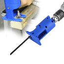 Electric Drill Modified Woodworking Electric Reciprocating Jig Saw (Blue) Newly