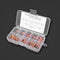 80pcs Assorted Copper Washer Set Flat Ring Seal Assortment Kit with Box Newly