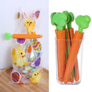 Accessories Fresh Keeping Sealing Tongs Food Sealing Clip Carrot Shape Closure
