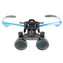 2.5X Optical Glass Loupes Portable Clip-on Magnifier for Myopia Hyperopia