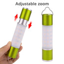 Outdoor LED Flashlight Muti-Modes Zoomable USB Build-In Battery Torch Pendant