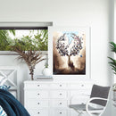 Sika Deer Partial Oil Paint By Numbers DIY Handpainted on Canvas Wall Art