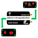 Mini PCI-E PCI Express Wireless to USB Adapter for WWAN/LTE Module Converter Kit