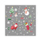 Christmas Santa Window Glass Stickers Mirror Stickers Snowflake Wall Door~