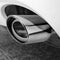 Stainless Steel Car Tail End Pipe Exhaust Muffler Tip for 1.5-2.2L Cars Newly