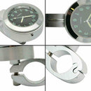 Motorcycle Bike Waterproof Black Dial Handlebar Clock Univ Fast Watch Tool W4T7