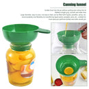 Canning Kit, Canning Jar Lifter with Grip, Anti-Scald Clip, 6pcs (Green)