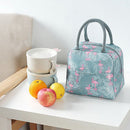 Cooler Lunch Box Portable Insulated Oxford Thermal Food Picnic Bags (Blue) Newly