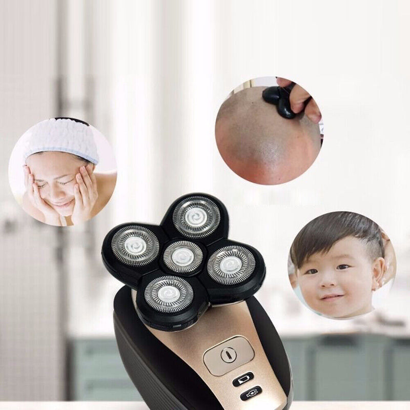 5-in-1 Beard Trimmer Multifunctional Waterproof for Men Beauty Trimming Sup