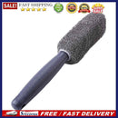 Microfiber Car Wheel Rim Brush Plastic Handle Cleaning Brush Washing Tool