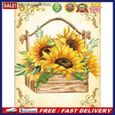 5D DIY Diamond Painting Sunflowers Full Round Drill Mosaic Art Picture Decor