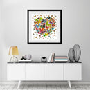 Butterfly Heart 5D Diamond Painting Full Drill Embroidery DIY Cross Stitch Newly