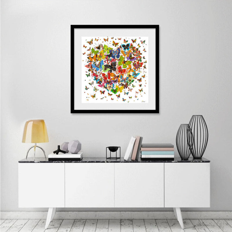 Butterfly Heart 5D Diamond Painting Full Drill Embroidery DIY Cross Stitch Newly