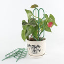 Leaf Shape Garden Trellis for Mini Climbing Plants Potted Plant Support Rack