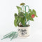 Leaf Shape Garden Trellis for Mini Climbing Plants Potted Plant Support Rack