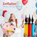 DIY Plastic Portable Hand Push Inflator Balloon Air Pump Inflatable Toys Newly
