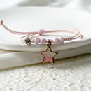 Valentine's Day present Hand Chain Moon Rope Bracelet Couples Bracelet