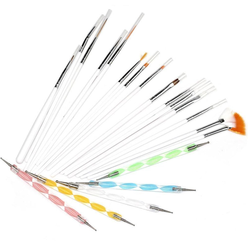 DIY Art Liner Painting Pen Gradient Manicure UV Gel Nail Brush Acrylic Brushes