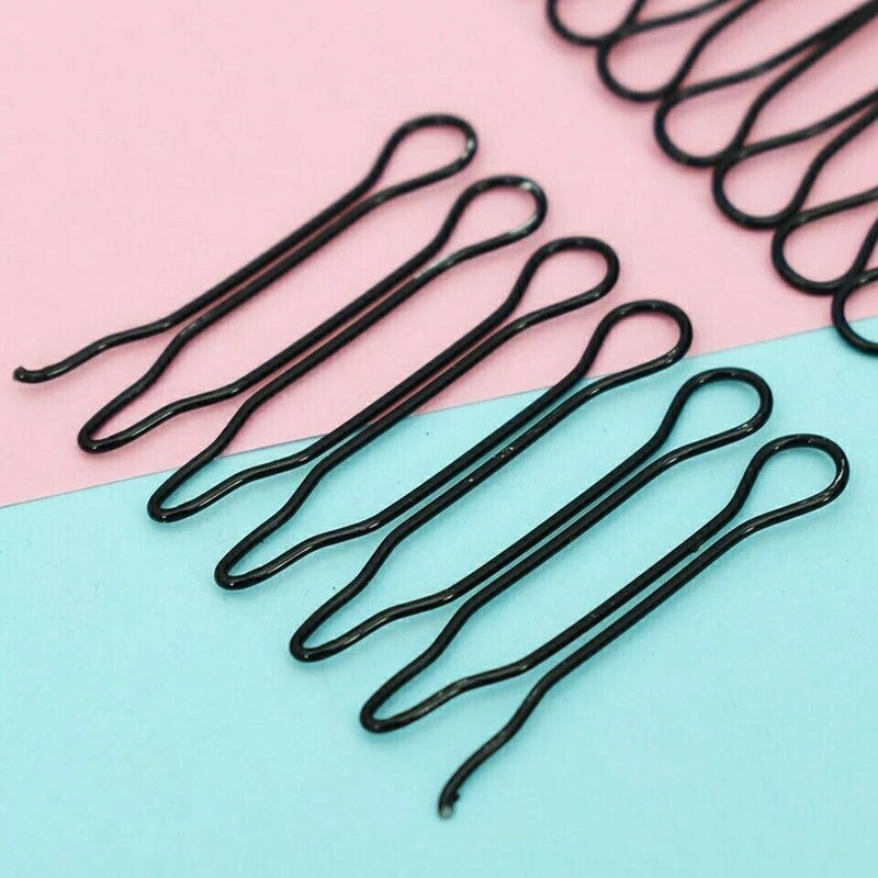 1 x Hair Pin U Shape Wavy Comb Clips Bobby Pins Mini Holder Styling Bangs K0T7