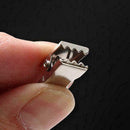1Pcs Iron Curtain Clips Metal Hanging Hooks For Shower Curtains Sale Hot V4A7