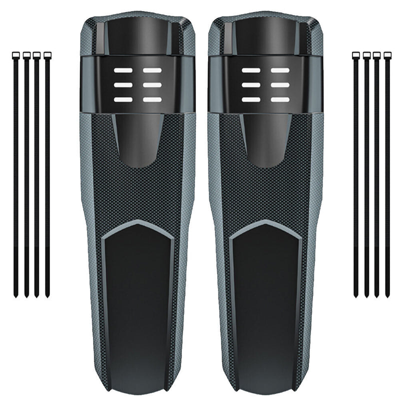 2 pieces MTB bicycle front wheel rear fender fender with ties ride