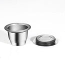 Reusable Stainless Steel Coffee Capsule Refillable Basket for Nespresso (A)