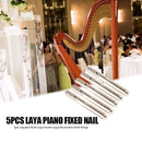 5x Lyre Small Harp Seven Ten String Pin Nails Musical Stringed Instrument Parts