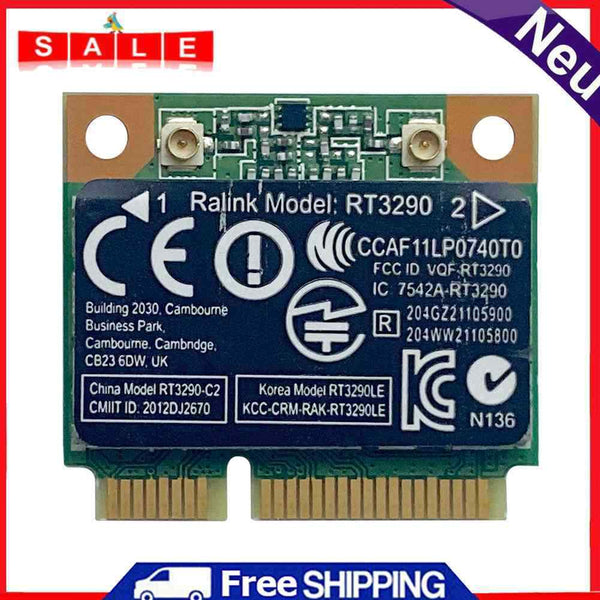 RT3290 150M 2.4GHz Bluetooth 3.0 Mini PCI-E WiFi Adapter for Laptop Notebook PC