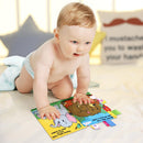 Cartoon Baby Cloth Book Colorful Early Learning Montessori Quiet Books
