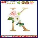 Handmade Flower Letter K 5D DIY Full Round Drill Drawing Kit Diamond Painti
