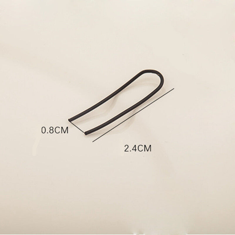 Women Minimalist Party Club Geometry Simple U Earrings Copper Line Ear Stud