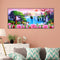 Waterfall Welcome Pine Oil Paint By Numbers Kits DIY Canvas Wall Picture Cr