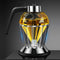 Diamond Glass Oil Pot Press Type Transparent Dustproof Vinegar Bottles Newly